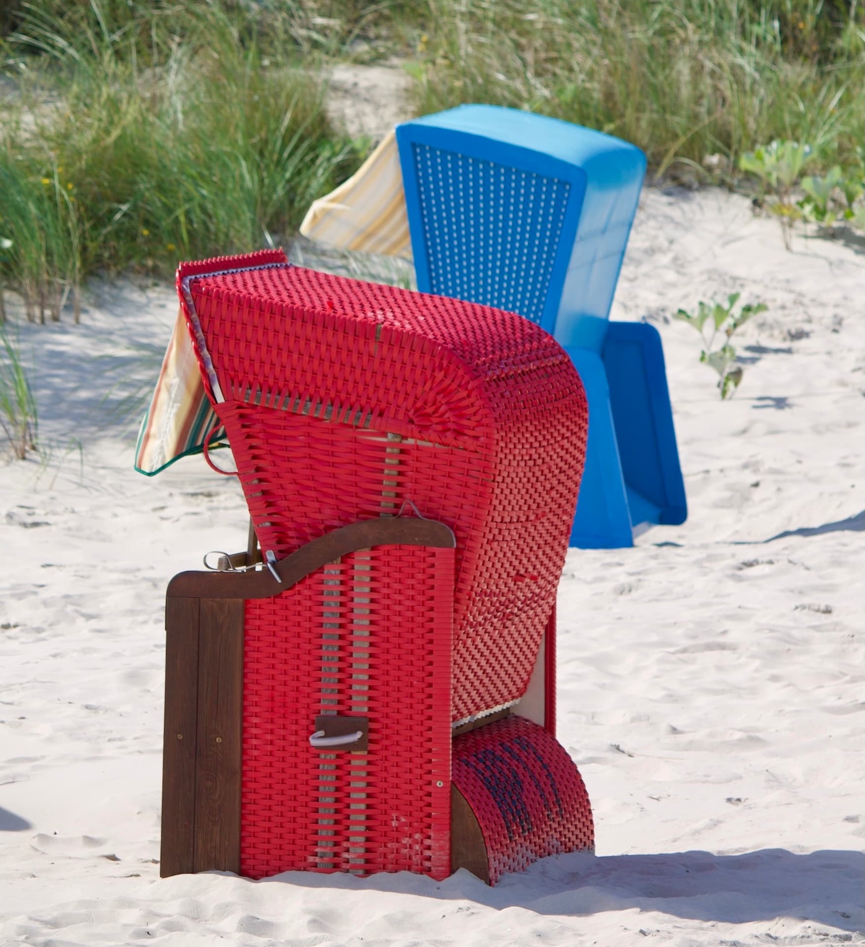 Strandkorb Bild